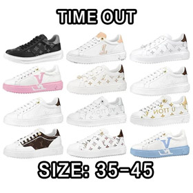 Louis Vuitton LV Low-top Breathable Anti-slip Skate Shoes-5571  